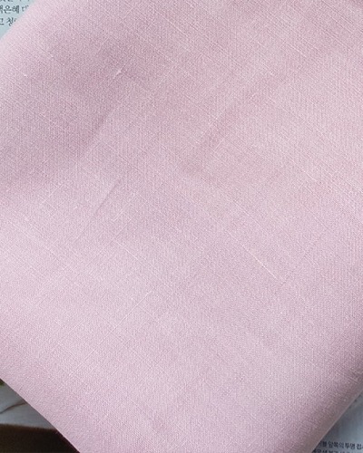 퓨어린넨 라미100%핑크